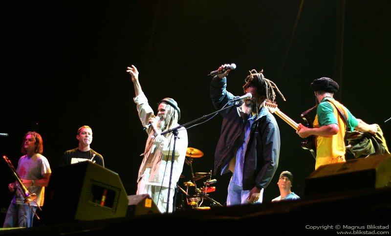 Groundation, joined by Don Carlos and Cedric Myton