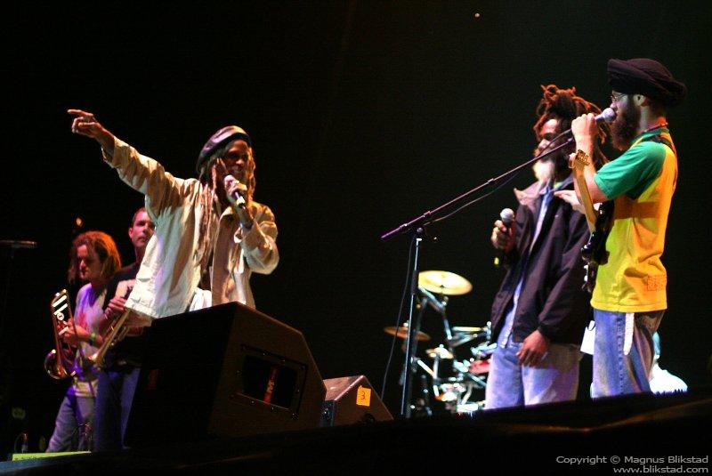 Groundation, joined by Don Carlos and Cedric Myton